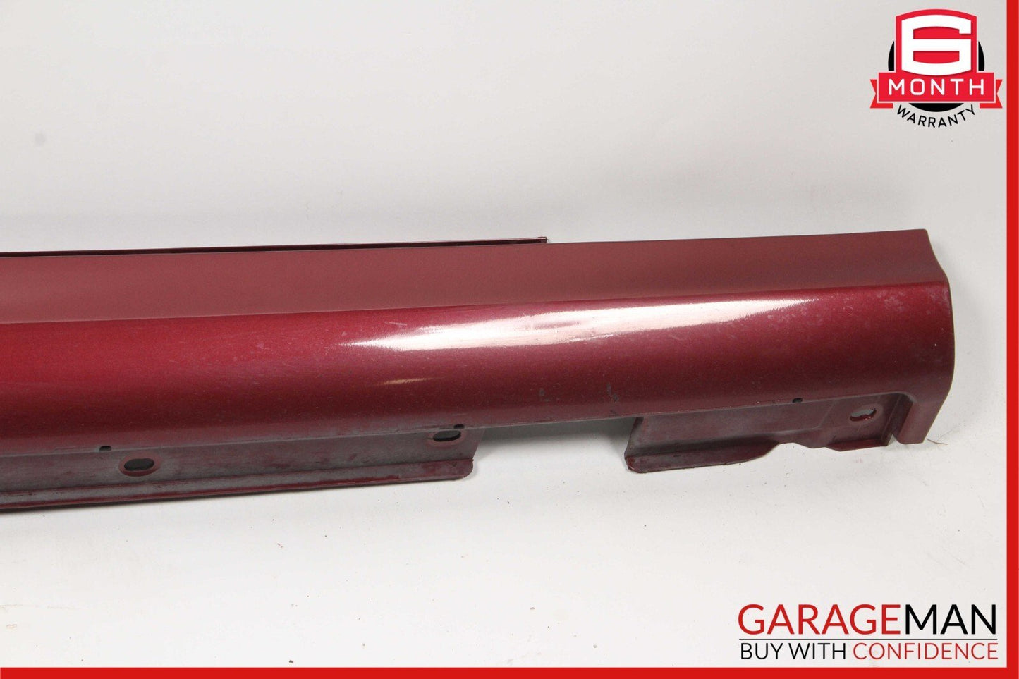 06-09 Mercedes W209 CLK350 CLK500 Right Rocker Molding Side Skirt Red OEM