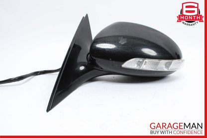 07-09 Mercedes W221 S550 Front Left Side Mirror Rear View Door Black OEM