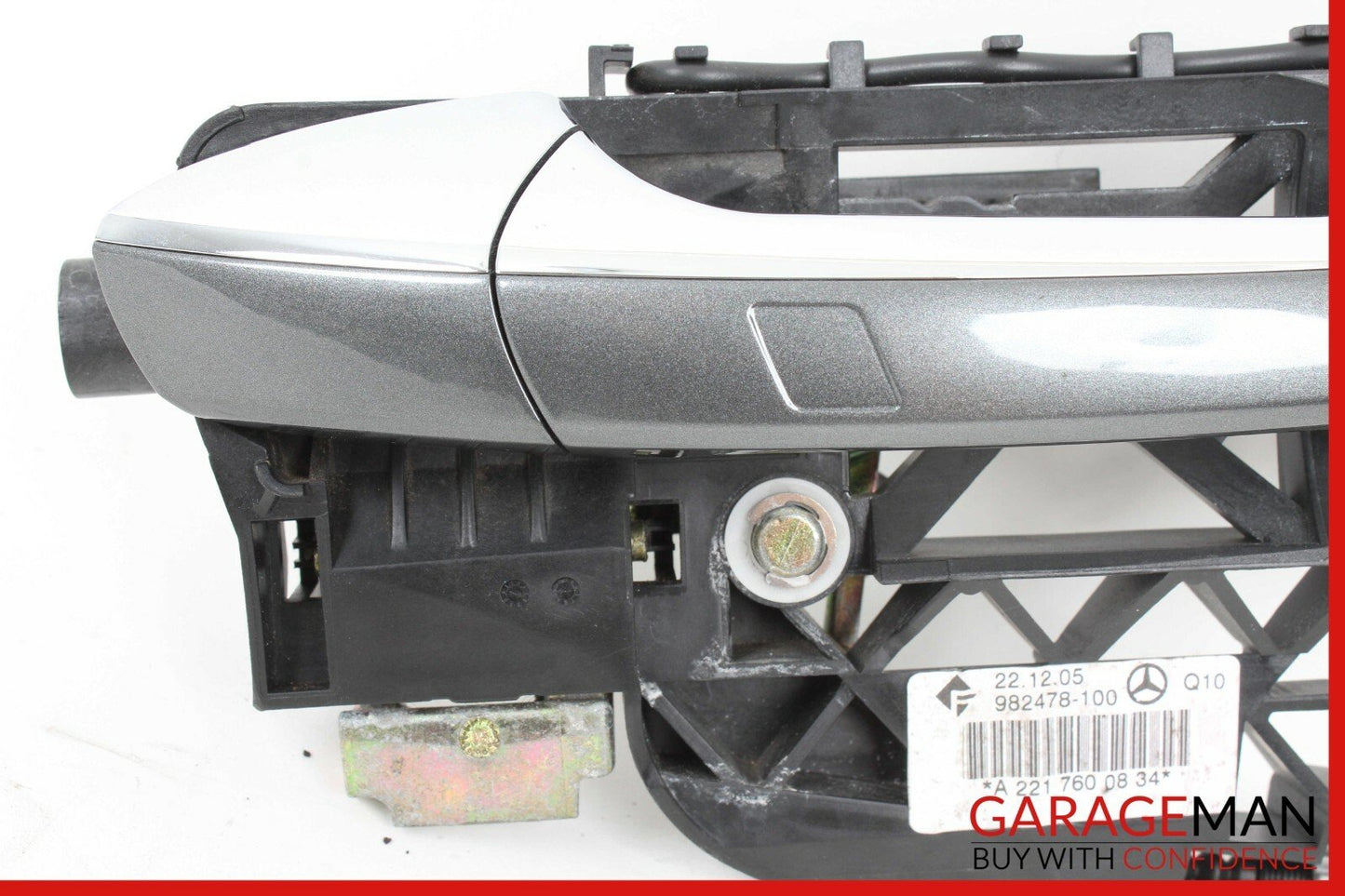 07-13 Mercedes W221 S550 Rear Right Side Exterior Door Handle Keyless Go OEM