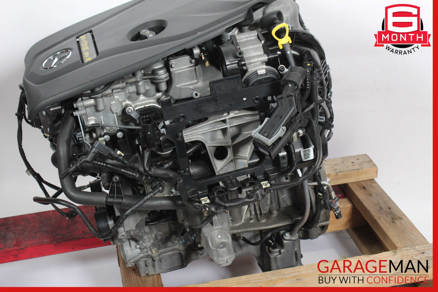 15-20 Mercedes W205 C300 SLC300 M274 2.0 L4 Engine Motor Block Assembly 104k