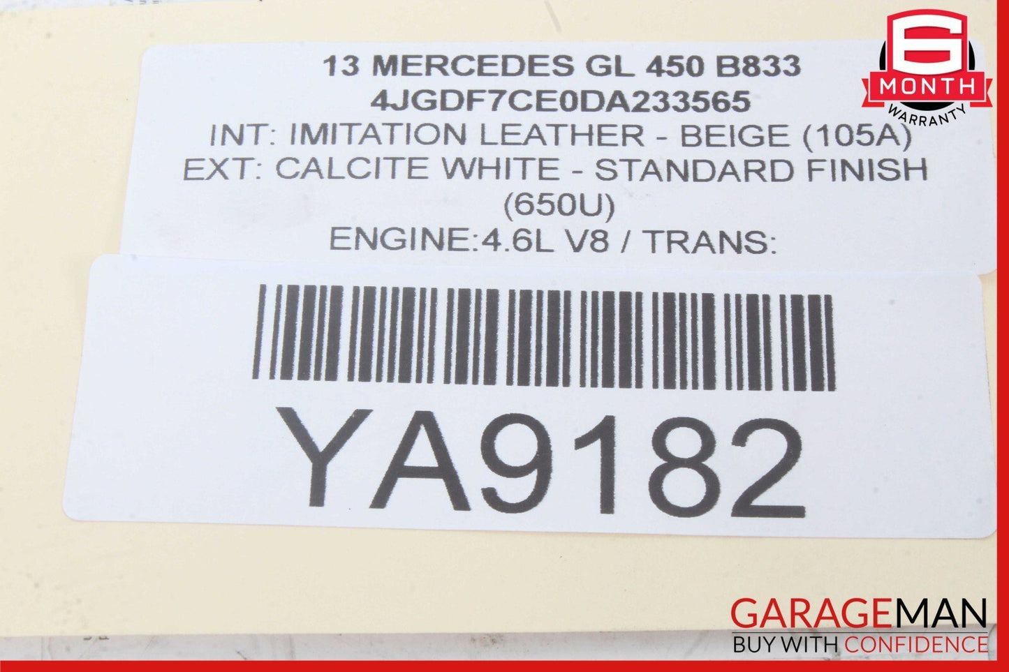 12-16 Mercedes X166 GL450 ML400 Trailer Towing Control Module 2469005501 OEM
