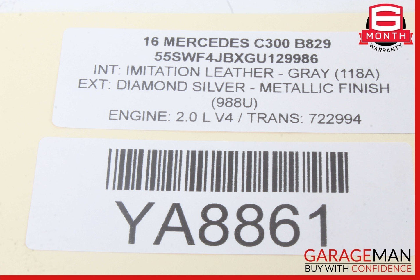 10-20 Mercedes W204 C300 C250 SLK250 Communication Control Module OEM