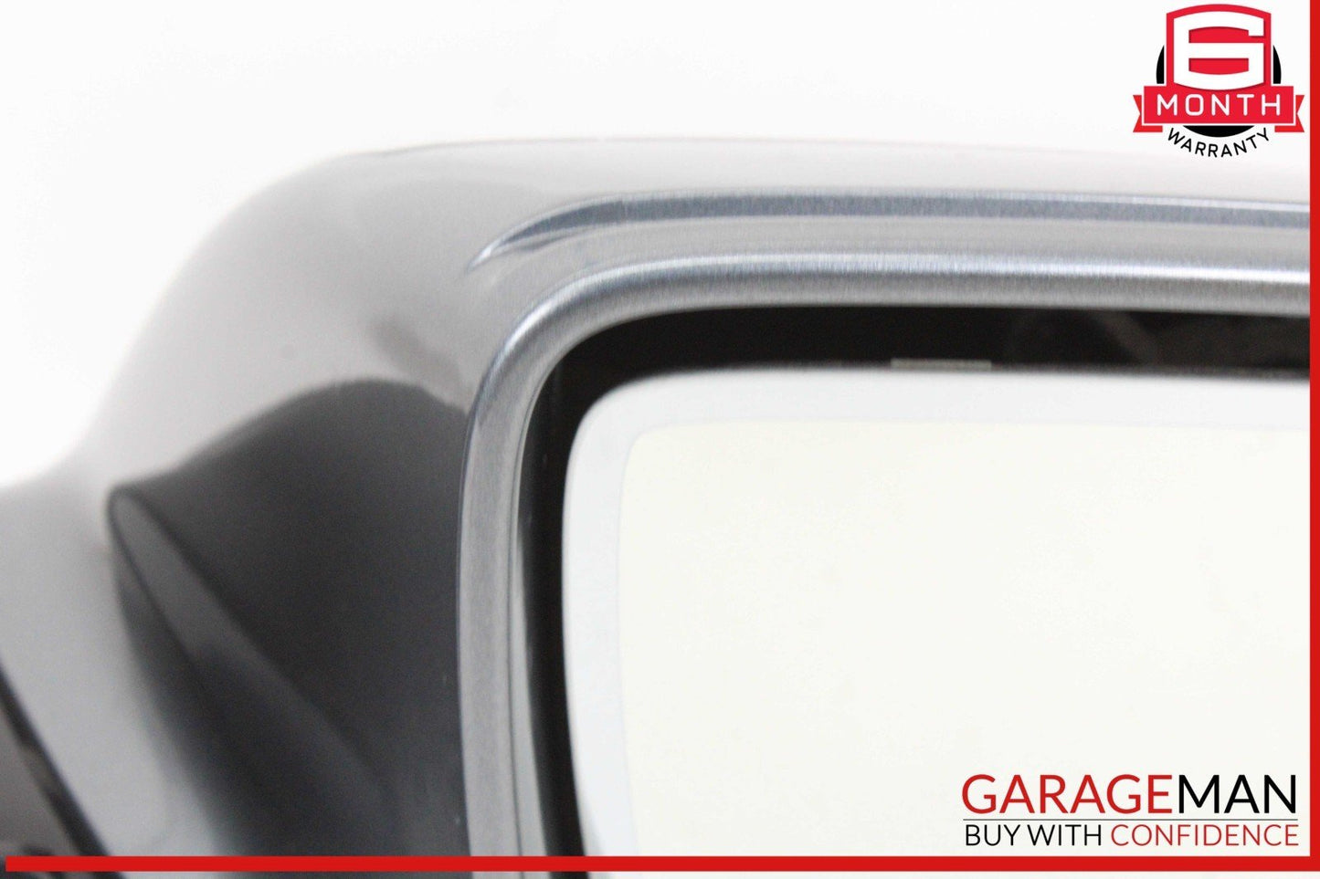 09-15 Audi Q5 Front Right Side Door Rear View Mirror Silver 8R1857410E OEM