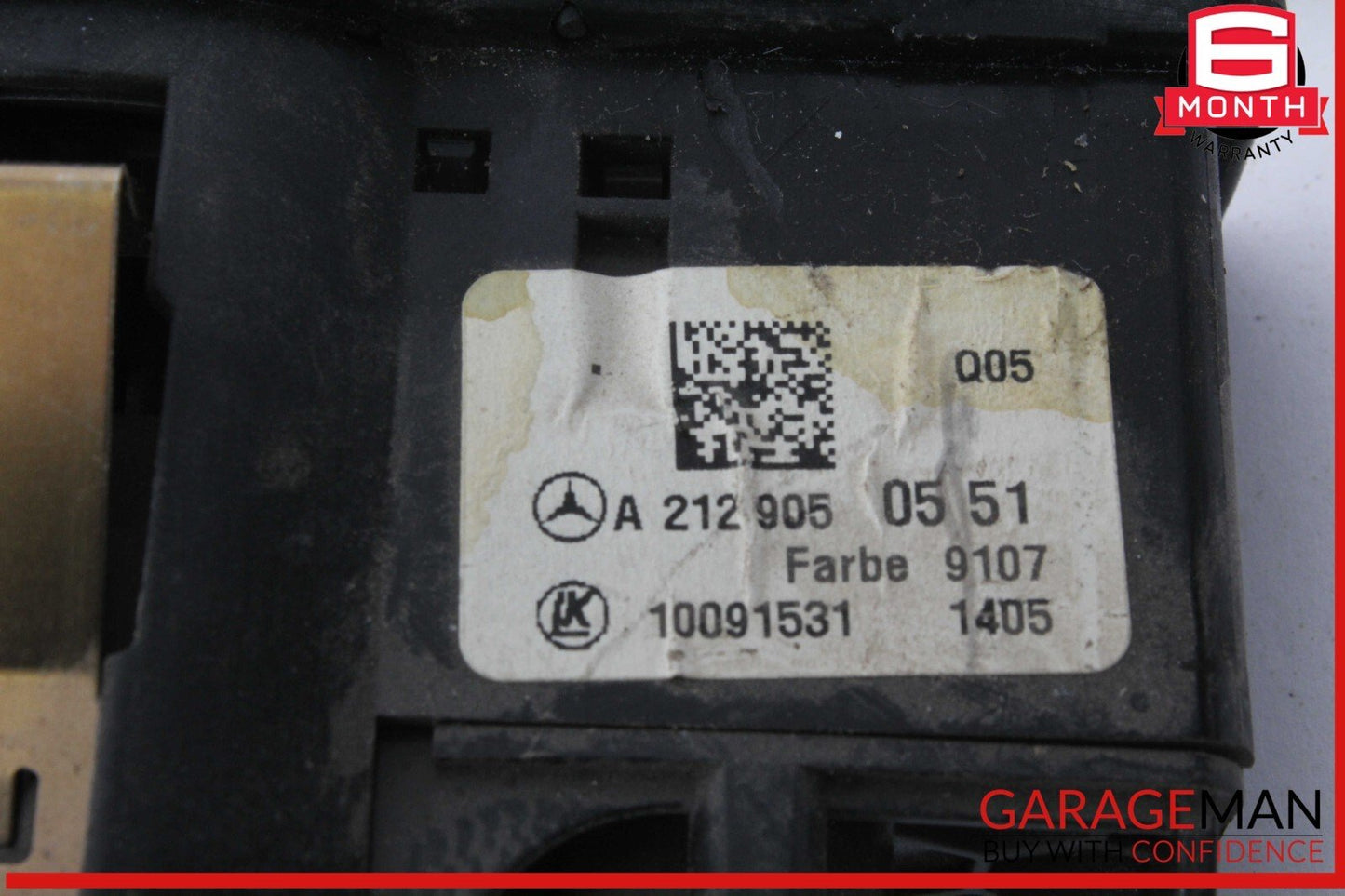 08-20 Mercedes X156 GLA250 C300 Headlight Fog Light Switch Control Module OEM