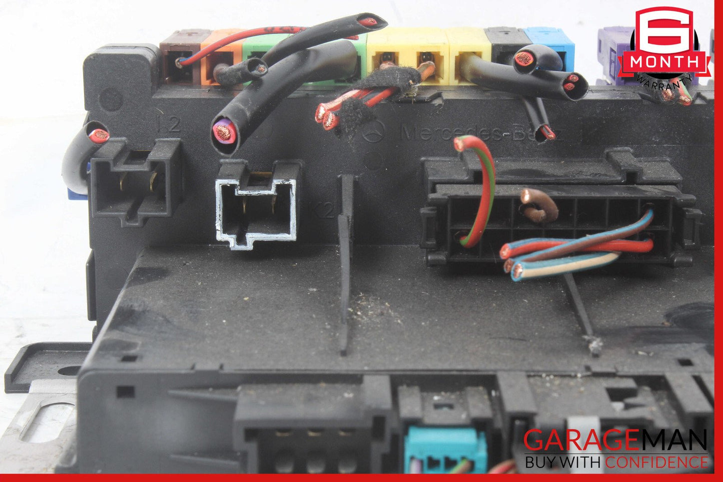 03-12 Mercedes R230 SL500 SL550 SL65 AMG Rear SAM Fuse Box Relay Module OEM