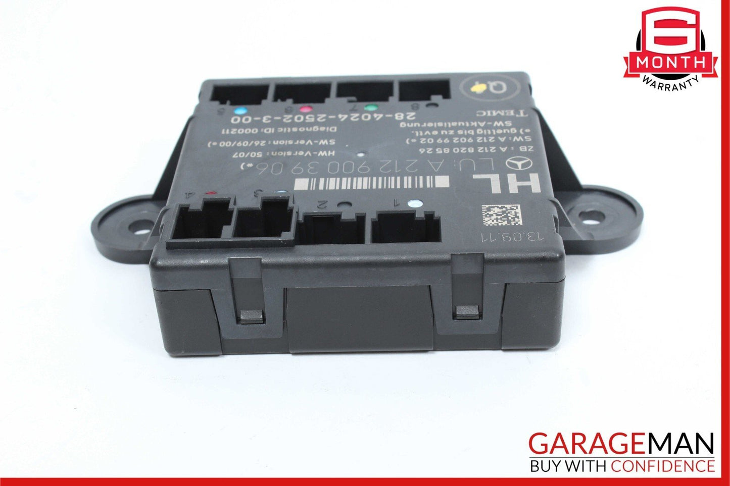 08-18 Mercedes C250 GLK350 E350 CLS550 Rear Left Side Door Control Module Unit