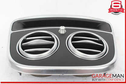 14-17 Mercedes W222 S550 Rear Center Console Air Vent Panel 2226830091 OEM