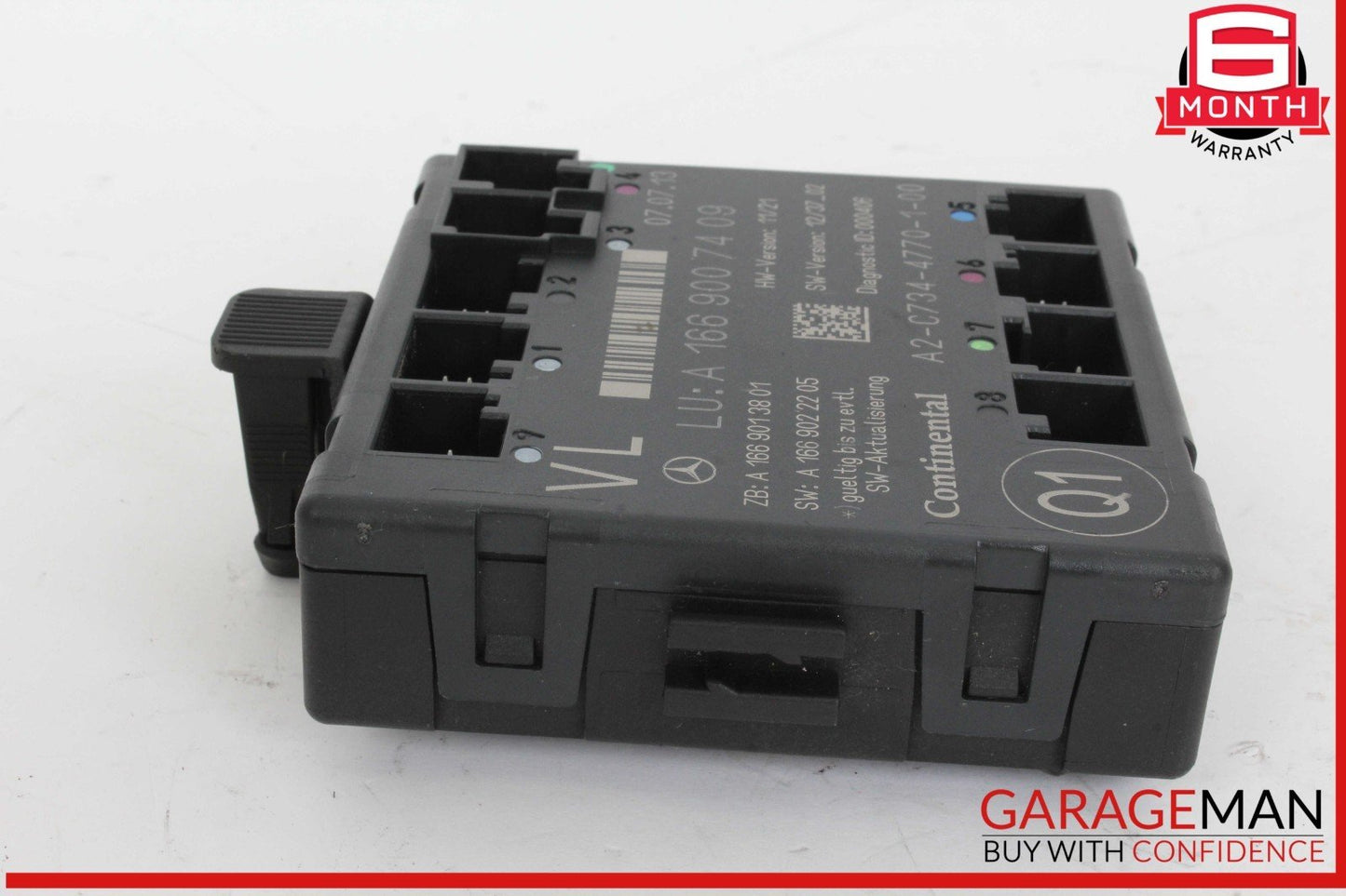 12-19 Mercedes X166 GL450 4MATIC Front Left Drive Side Door Control Module Unit