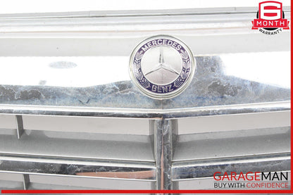 08-13 Mercedes W204 C300 E350 E550 Front Radiator Grille Grill Cover Chrome OEM