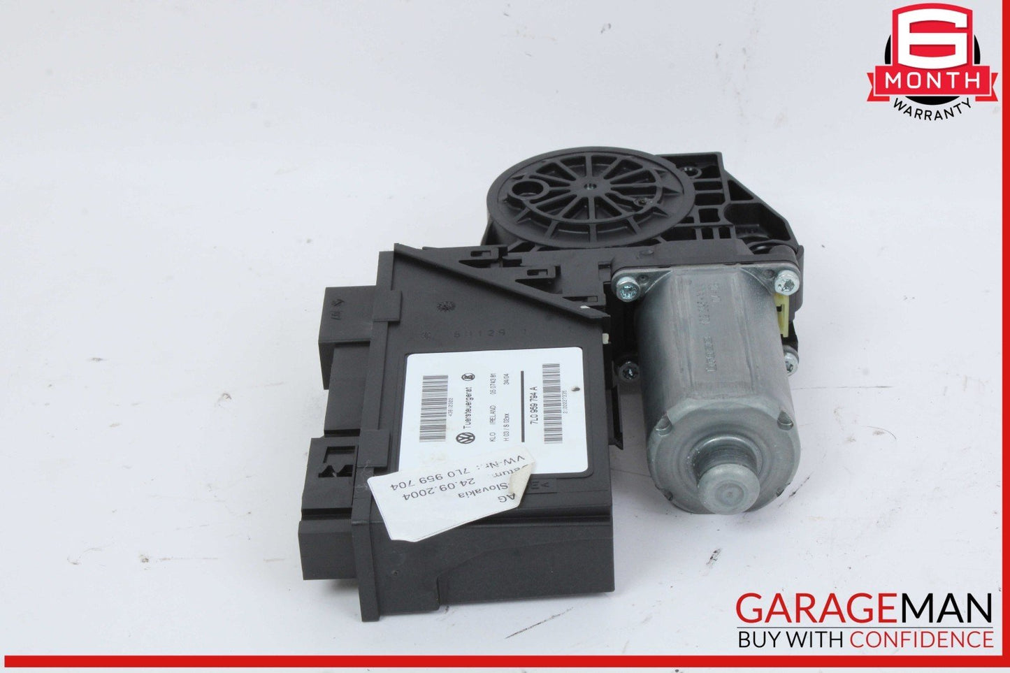 03-10 Porsche Cayenne S 955 957 Rear Right Passenger Side Window Regulator Motor