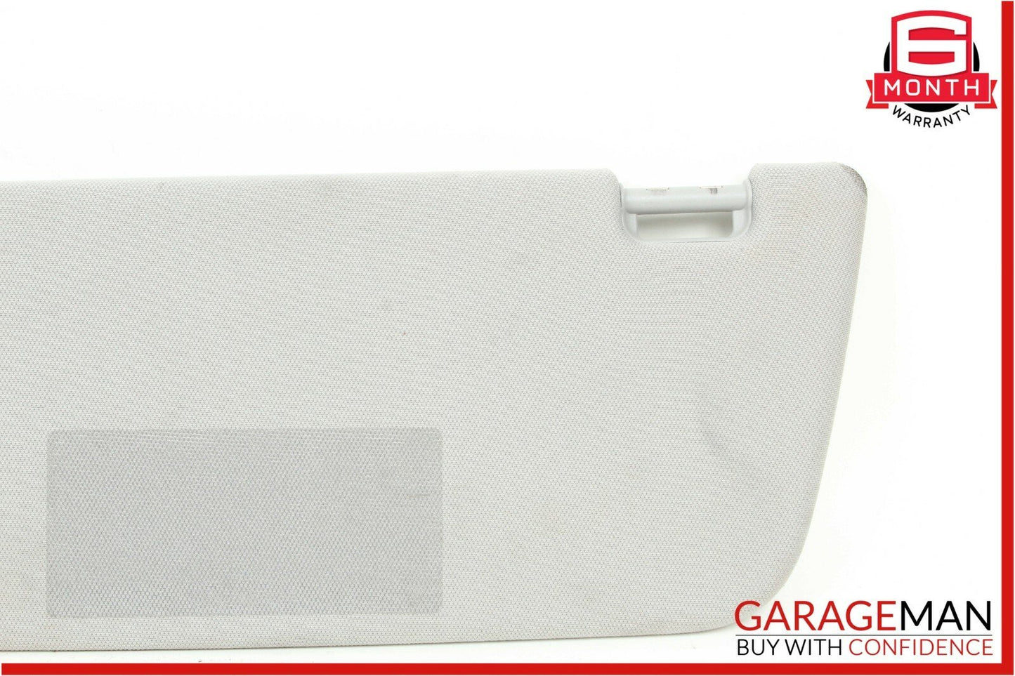07-13 Mercedes S550 CL550 Front Right Sun Visor Sunvisor Shade Cover Gray Suede