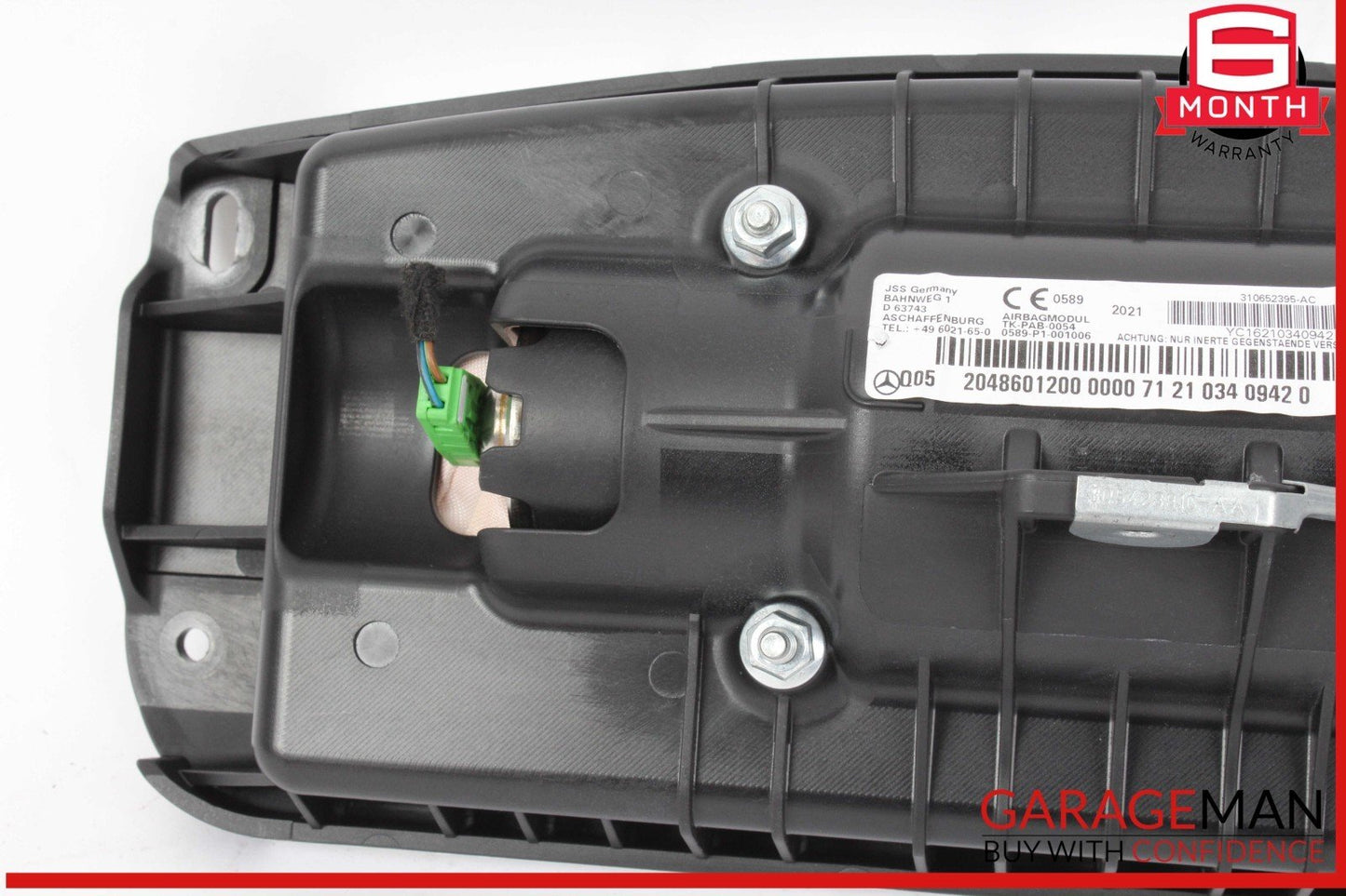 08-15 Mercedes W204 C300 C250 Front Right Passenger Side Dash Airbag Air Bag OEM