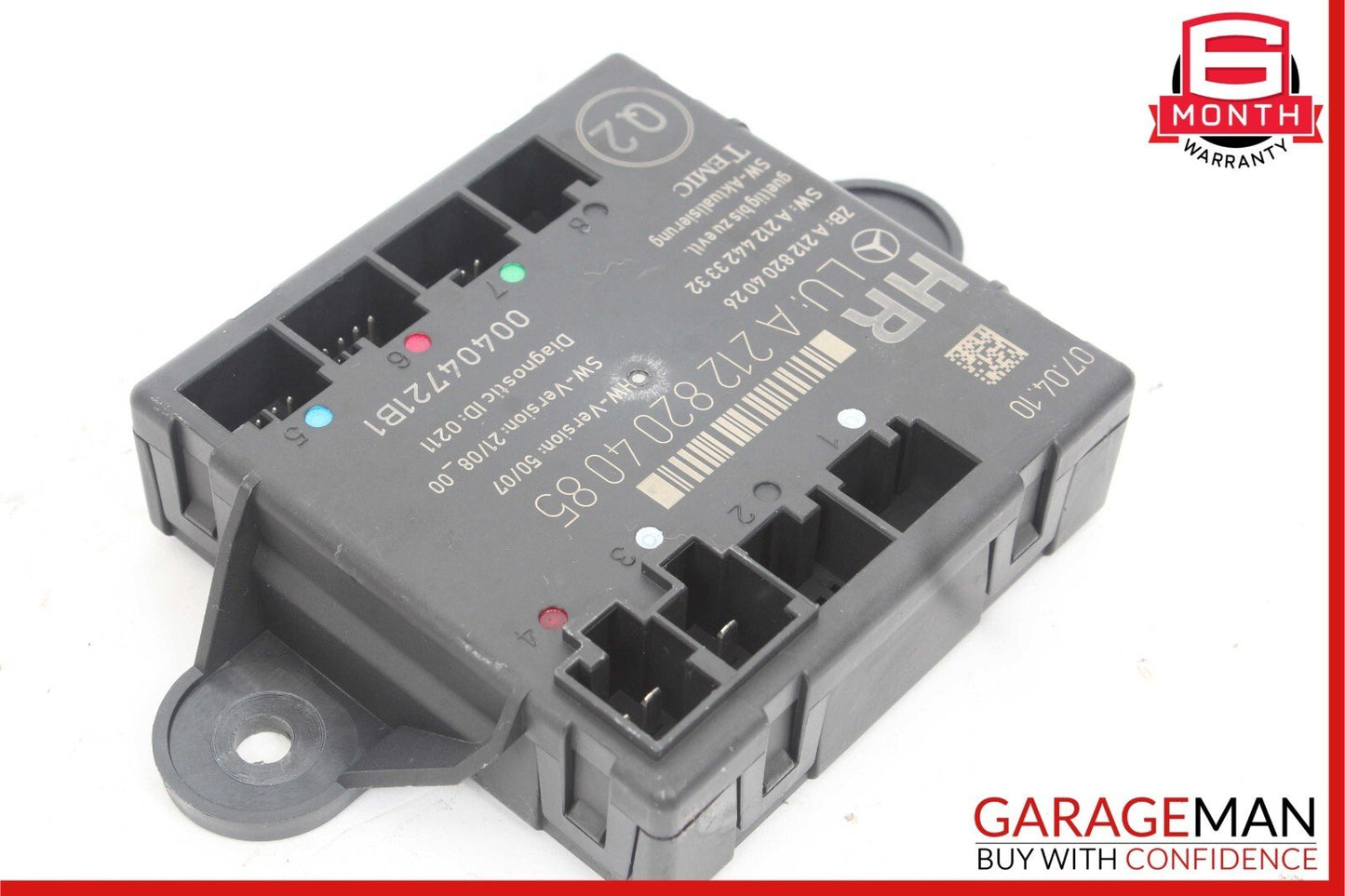 08-14 Mercedes W212 E350 C350 Rear Right Side Door Control Module OEM