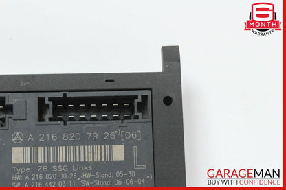 07-14 Mercedes W216 CL550 CL63 AMG Front Left Driver Seat Control Module OEM