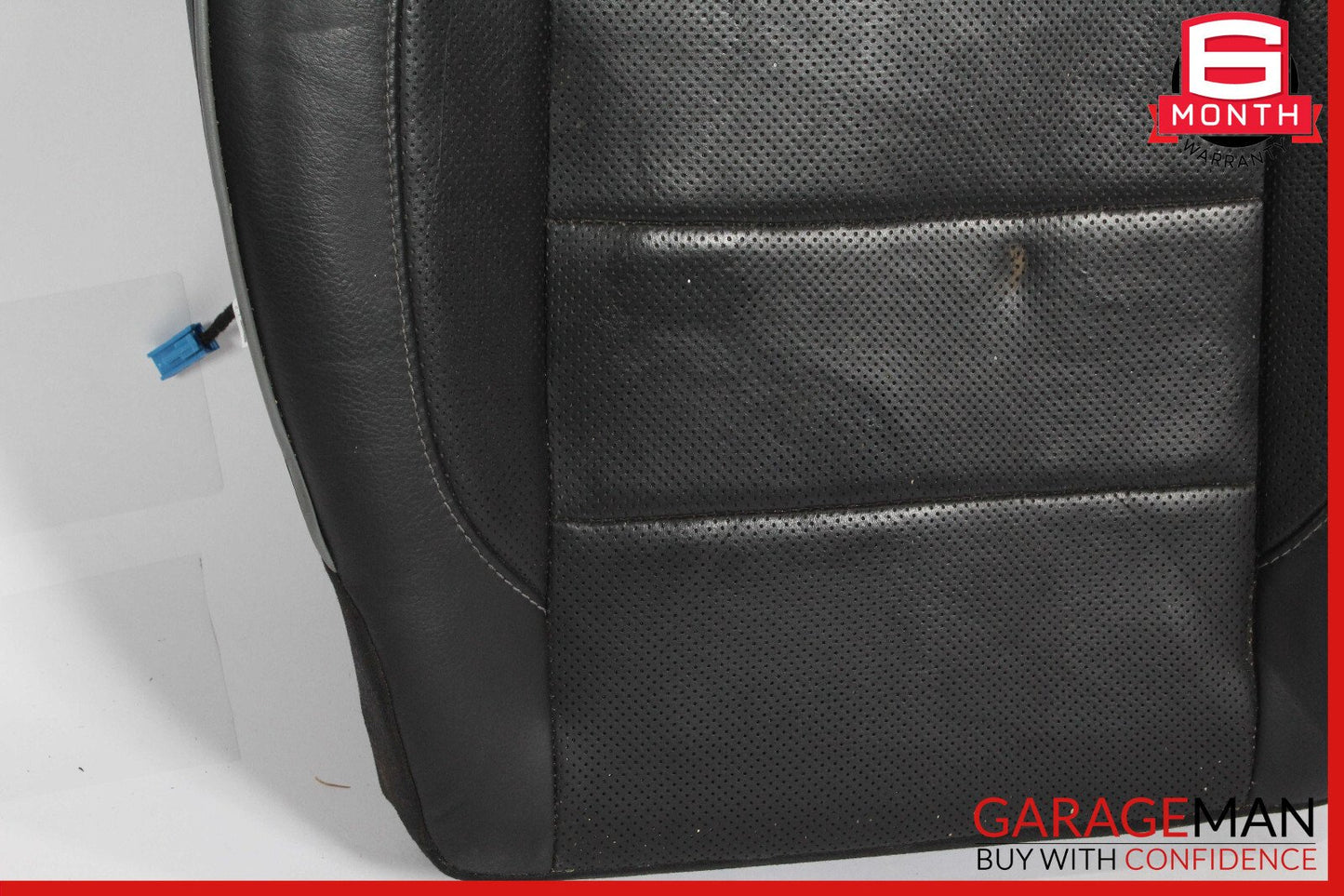 13-16 Mercedes X166 GL450 Front Right Lower Bottom Seat Cushion Black OEM