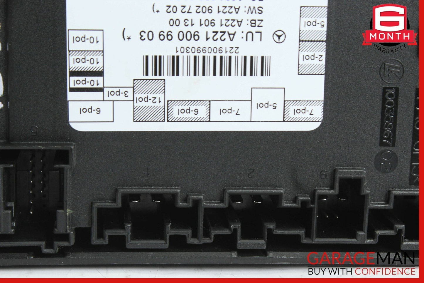 07-13 Mercedes W221 S350 S550 Rear Left or Right Side Door Control Module OEM