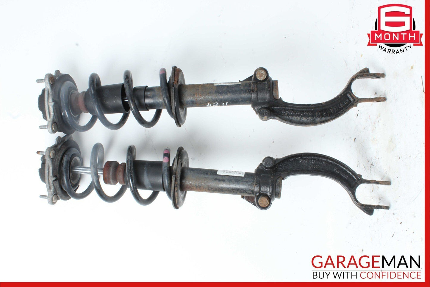 12-18 Audi A7 Front Right & Left Side Shock Absorber Spring Strut Set of 2 Pc