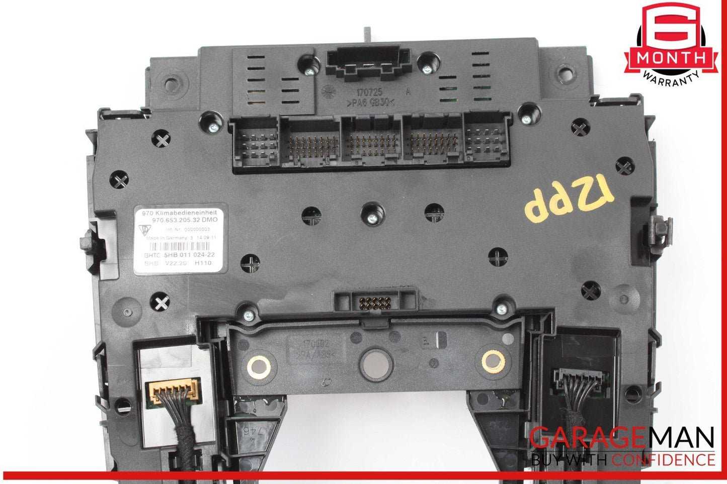 10-13 Porsche Panamera 970 Multi Media MMI Multifunction Climate Control Panel