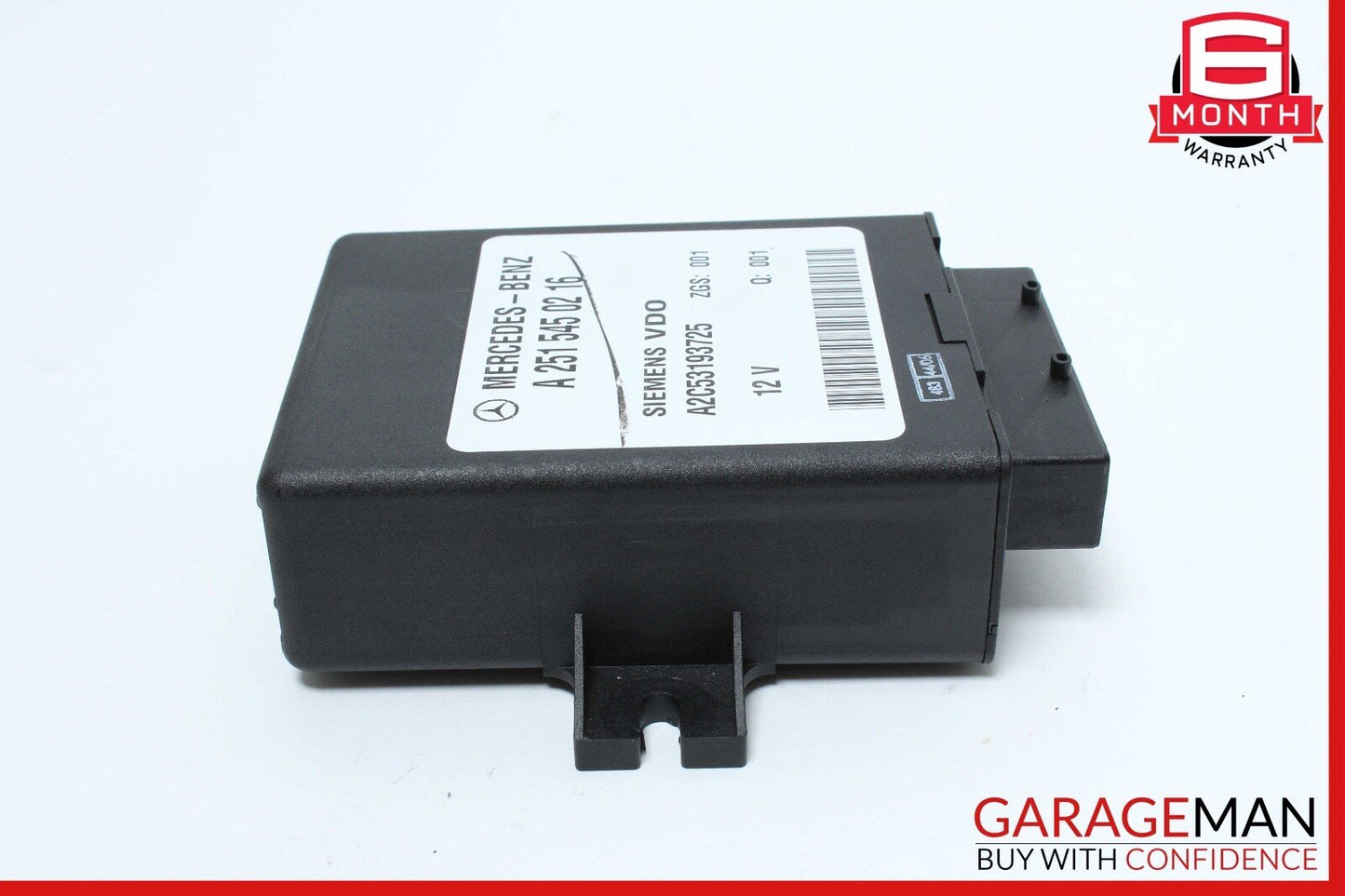 06-13 Mercedes W251 R350 4MATIC Rear Air Suspension Control Module 2515450216