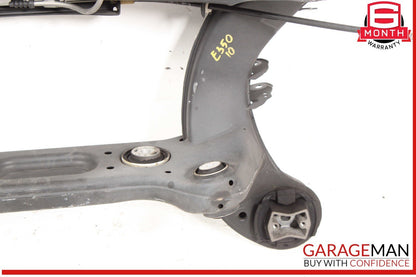 10-18 Mercedes W212 E350 C250 Rear Sub Frame Crossmember Cradle Assembly OEM