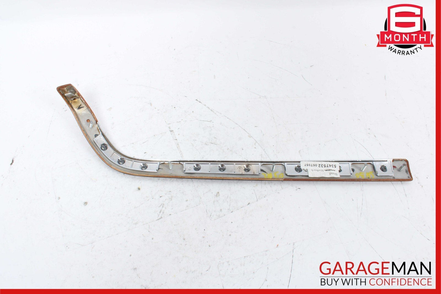 03-06 Mercedes W220 S430 S55 AMG Rear Left Driver Side Door Trim Bezel Wood OEM