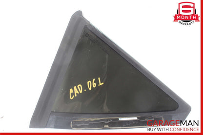 04-09 Cadillac XLR Rear Left Diver Side Quarter Window Glass 170009902 OEM