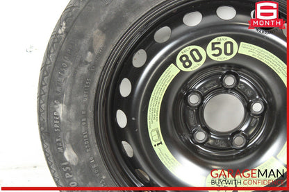 08-14 Mercedes W204 C250 C300 Emergency Spare Tire Donut Wheel Rim 125 90 16"
