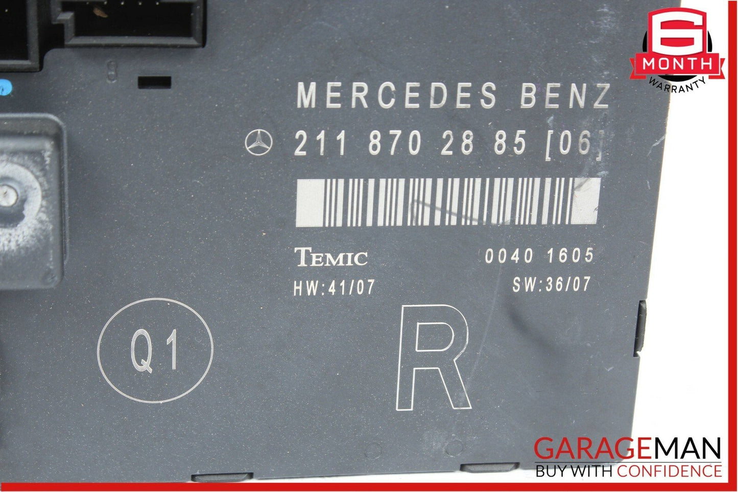 03-09 Mercedes W211 E350 E550 Front Right Passenger Door Control Module OEM