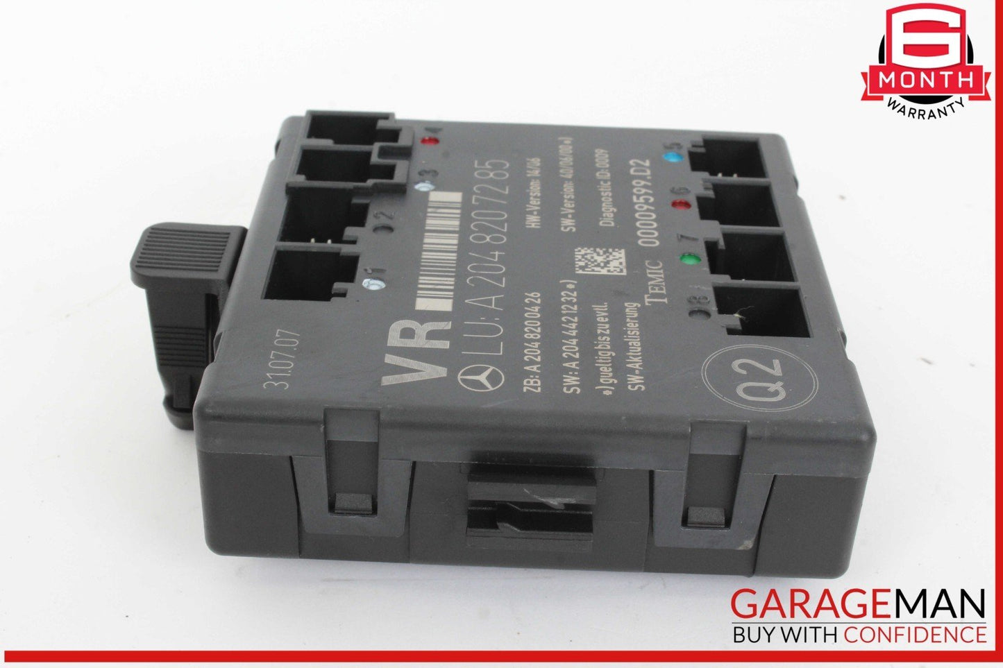 08-14 Mercedes W204 C300 C350 Front Right Side Door Control Module Unit OEM