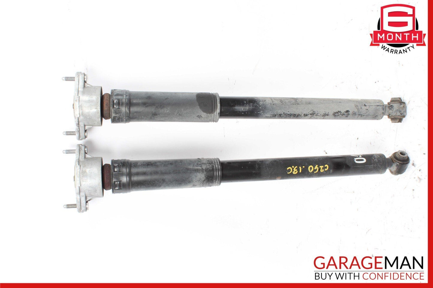 08-14 Mercedes W204 C250 C350 Rear Left And Right Shock Strut Absorber Set OEM