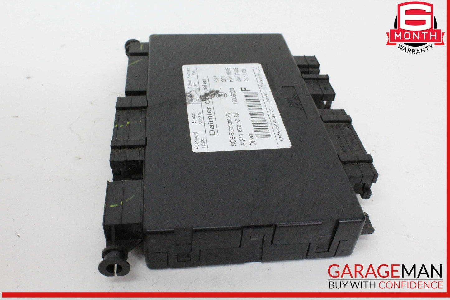 03-13 Mercedes-Benz ML350 W164 Front Left Seat Control Module 2118704785 OEM