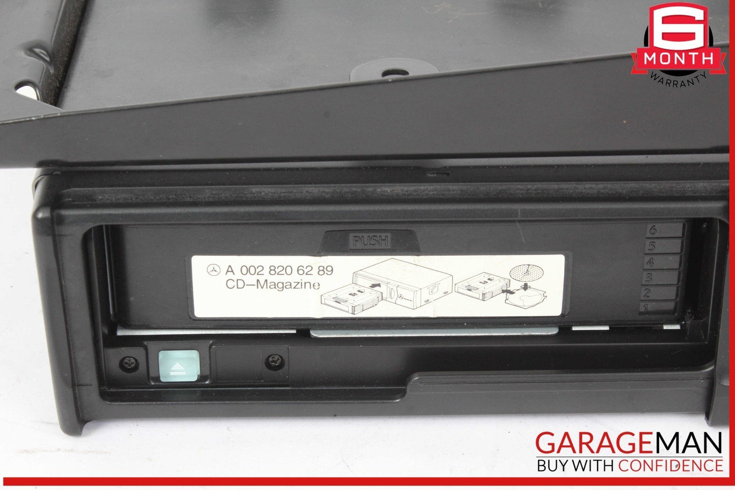 98-05 Mercedes W163 ML350 ML500 6 Disc Disk CD Changer w/ Bracket MC3111 OEM