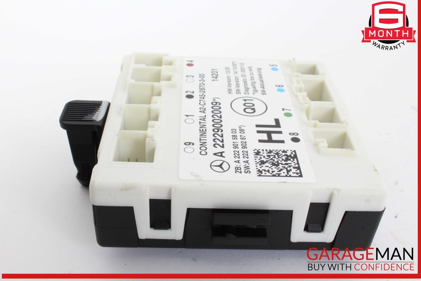 15-23 Mercedes W205 C300 C400 GLC300 Rear Left Side Door Control Module Unit OEM