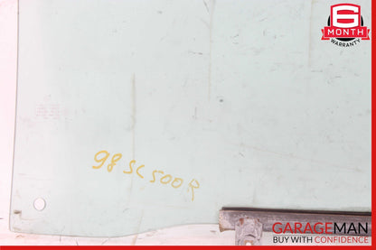 90-02 Mercedes R129 SL500 300SL Front Right Side Door Window Auto Glass OEM