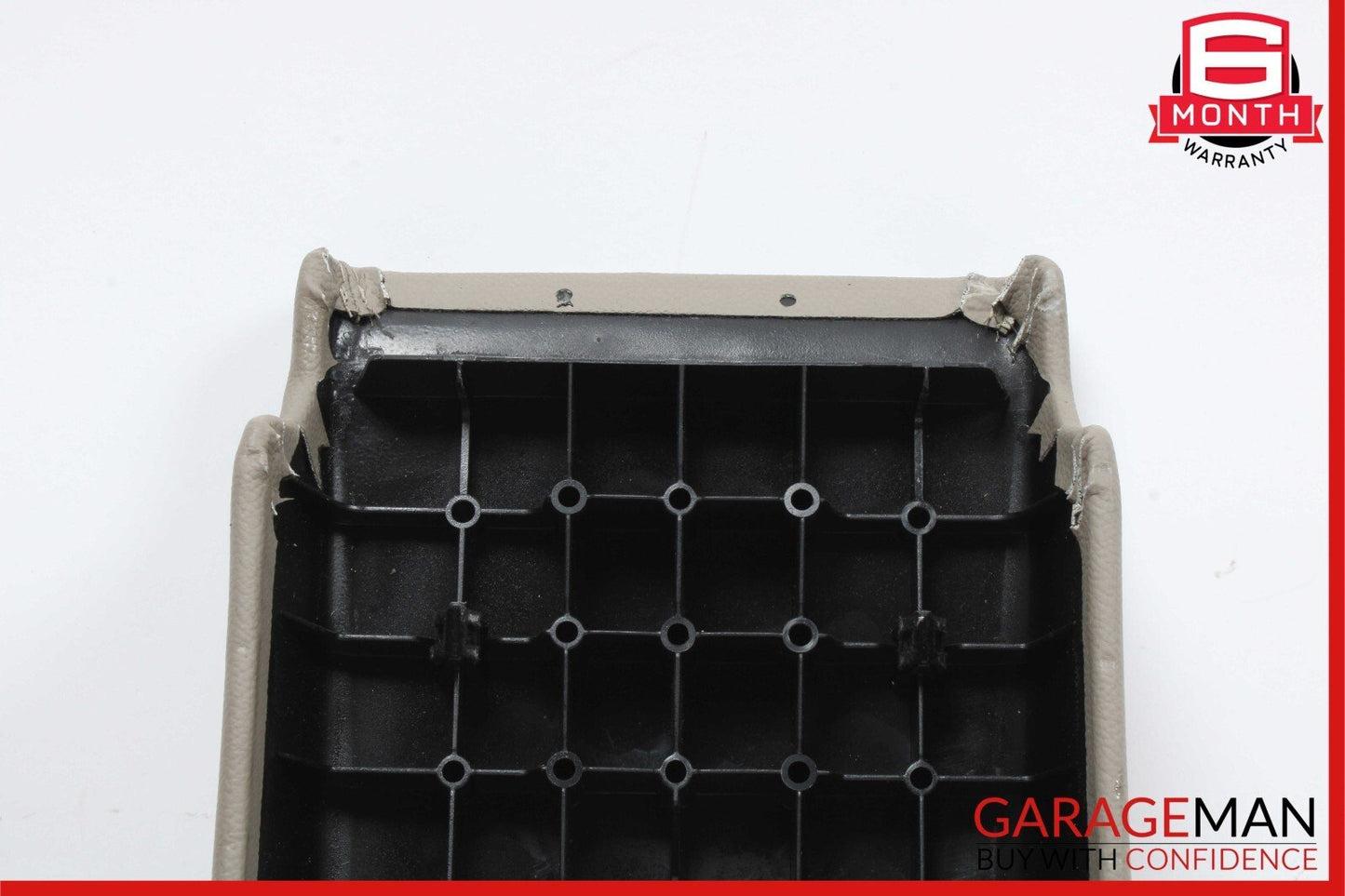 03-06 Mercedes R230 SL500 SL55 AMG Center Console Rear Lid Cover Panel Beige OEM