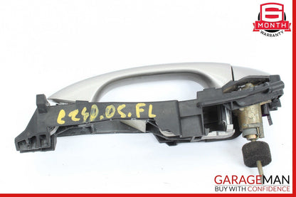 05-07 Mercedes W203 C230 C320 Front Left Exterior Door Handle Silver OEM