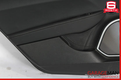 17-19 Alfa Romeo Giulia Rear Left Side Interior Door Panel Cover Trim Assembly