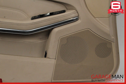 14-16 Mercedes W212 E350 E550 Front Left Side Interior Door Panel Cover Beige