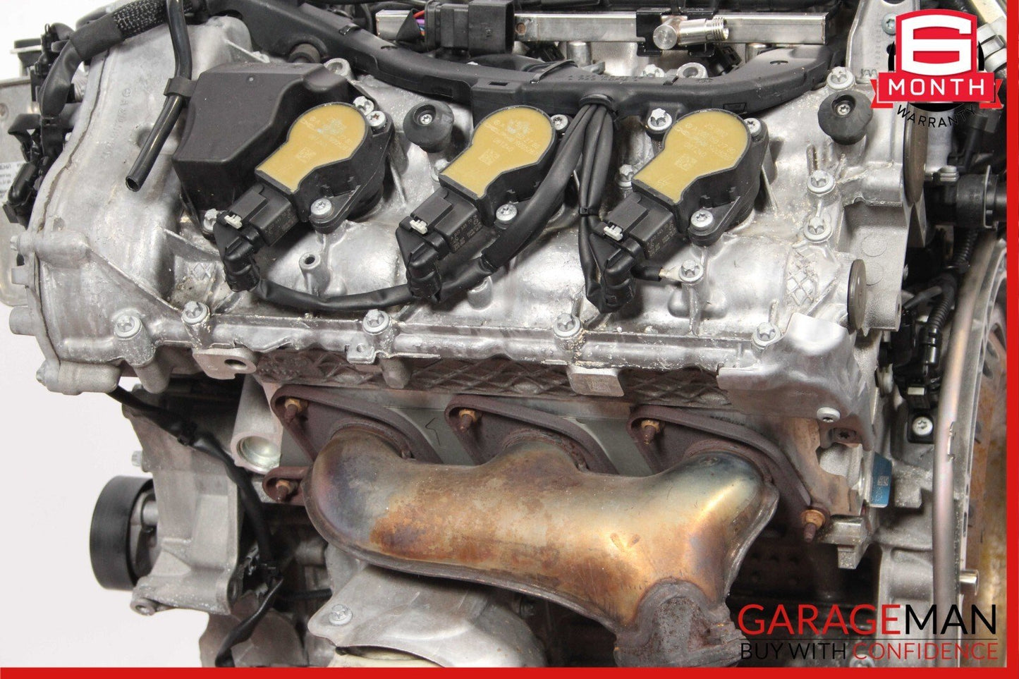 10-12 Mercedes X204 GLK350 3.5L M272 Engine Motor Block Assembly 143k