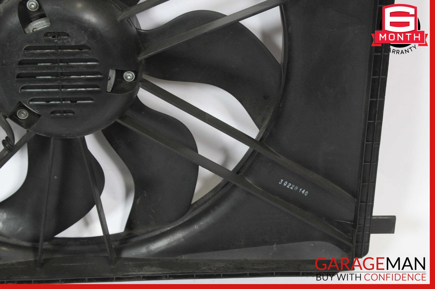 08-18 Mercedes W204 C250 C300 Engine Radiator Cooling Fan Shroud Motor Assy