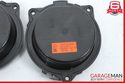 03-09 Mercedes W209 CLK500 C350 Rear Door Audio Sound Speaker Set of 2 Pc