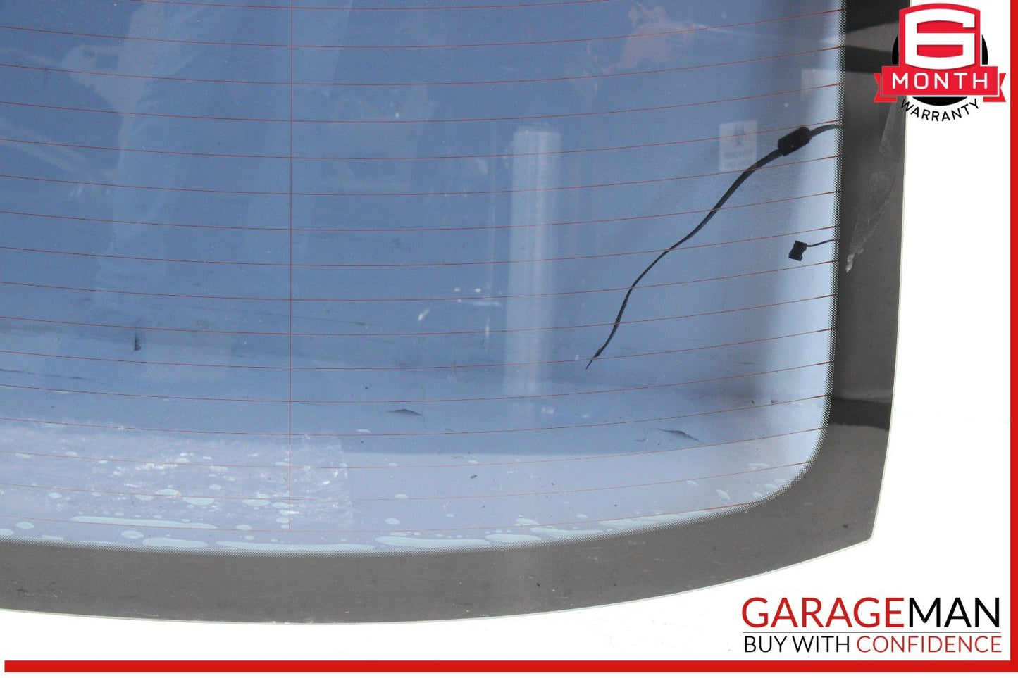 11-17 Audi D4 A8 S8 A8L Rear Back Windshield Glass 4H4845501R OEM