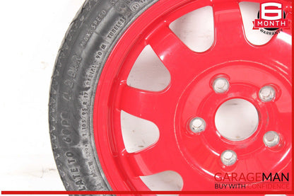 97-04 Porsche Boxster 986 Carrera 911 Spare Tire Wheel Rim Tire T105/95 R17 OEM