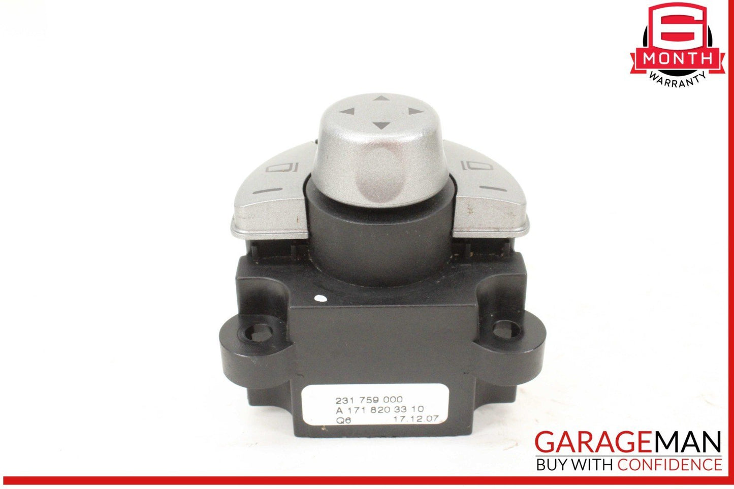 05-11 Mercedes R171 SLK280 SLK350 Side Rear View Door Mirror Adjust Switch OEM