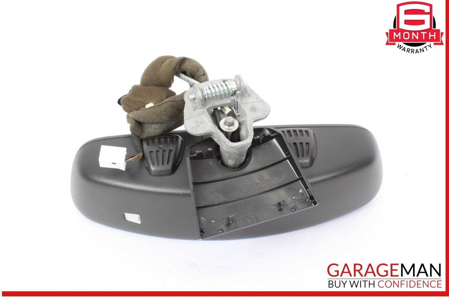 08-14 Mercedes W204 C250 C300 C63 AMG Top Upper Rear View Mirror Black OEM