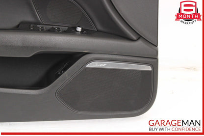 12-18 Audi A7 S7 RS7 Front Left Driver Side Door Panel Cover Trim Black OEM