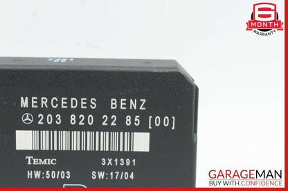 01-07 Mercedes W203 C280 C55 AMG Rear Right Side Door Controller Module Unit