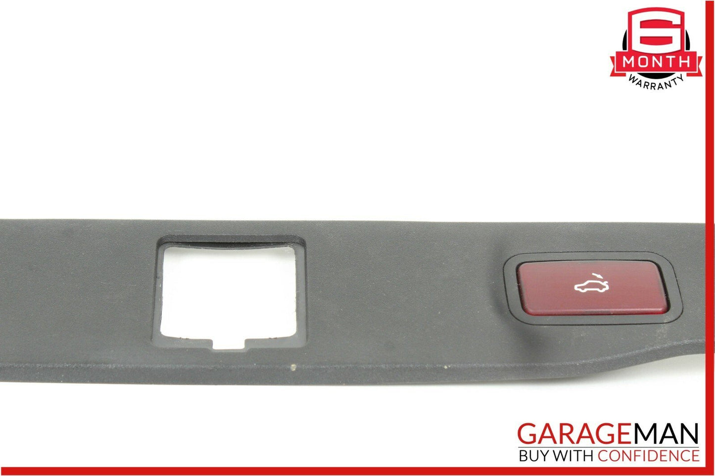 00-06 Mercedes W220 S55 AMG Trunk Tailgate Handle Lock Latch Cover Trim OEM