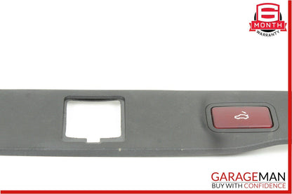 00-06 Mercedes W220 S55 AMG Trunk Tailgate Handle Lock Latch Cover Trim OEM