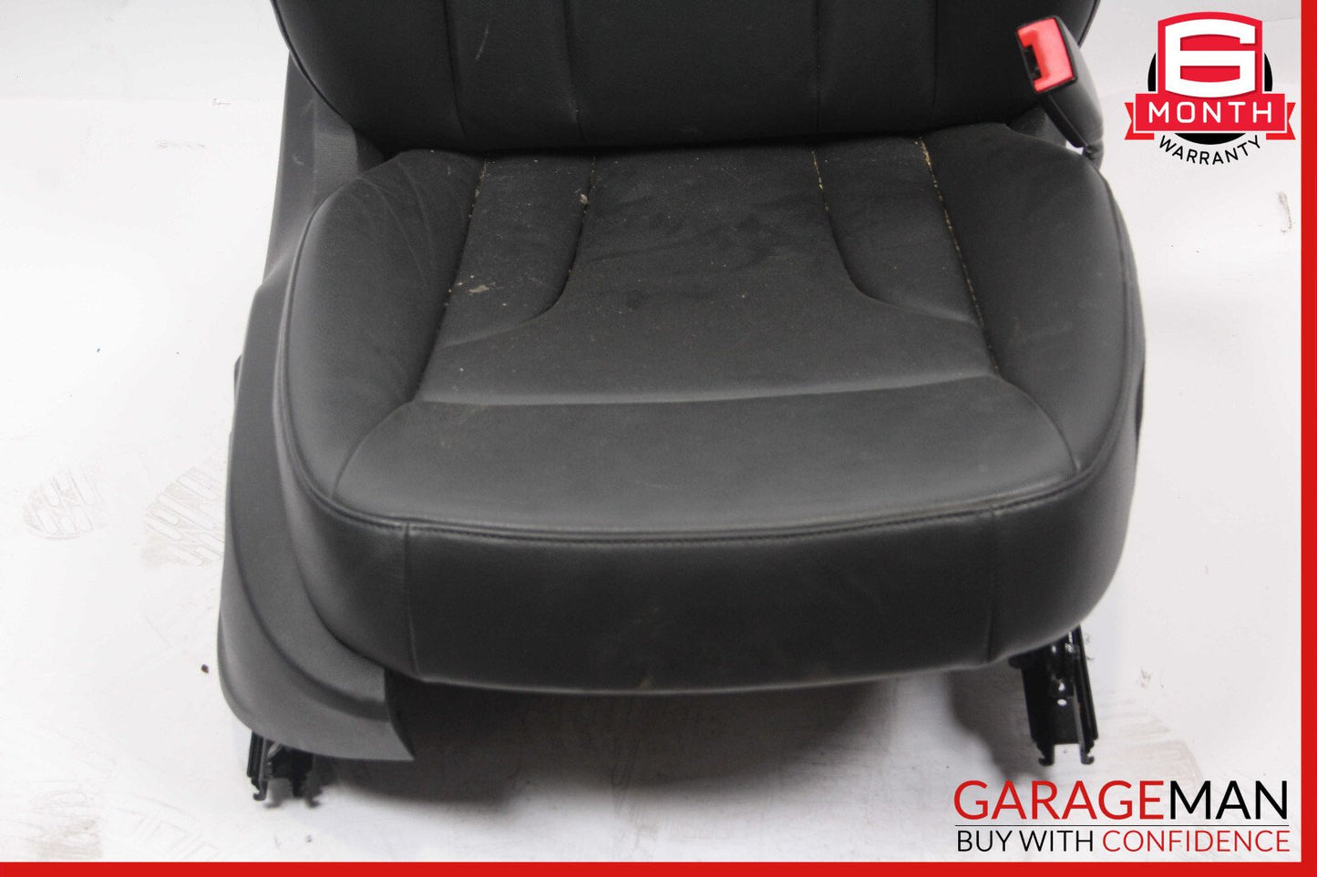 09-17 Audi Q5 Front Right Complete Seat Cushion Assembly Black OEM